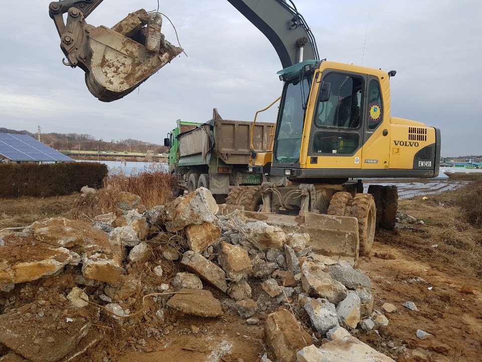 조은중기 시공 사진